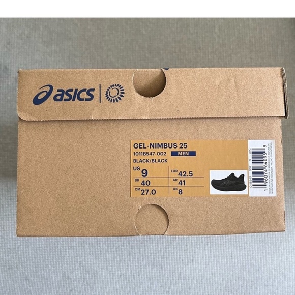 Asics Gel-Nimbus 25 Running 👟Women’s size 10.5 & Men’s size 9 - Picture 2 of 13